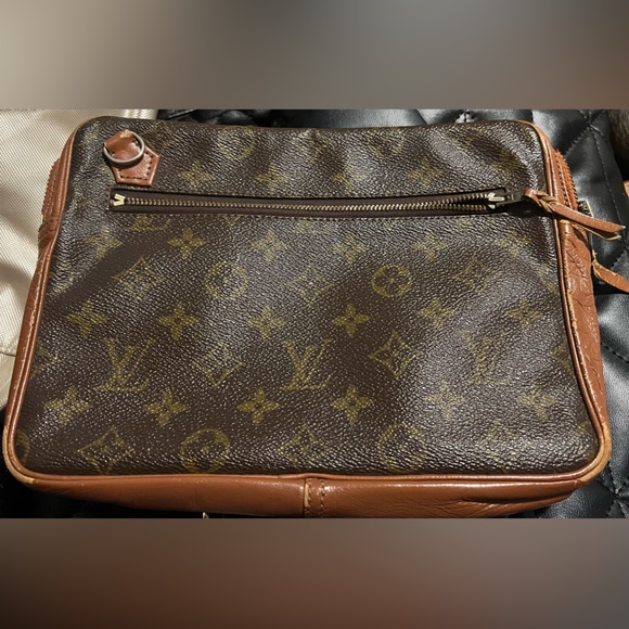 Rare Vintage Authentic LOUIS VUITTON Sport Pouchette Wristlet Clutch - Picture 8 of 8